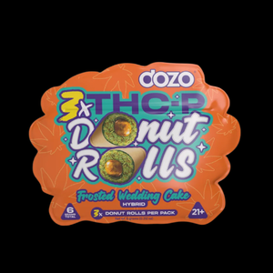 Dozo THC-P Donut Rolls - 3 count