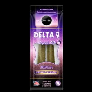Moon Buzz Delta-9 2 Gram Pre Rolls 2 Count