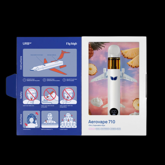 Urb Mile High Aerovape 710 Relax Disposable – 3 Grams
