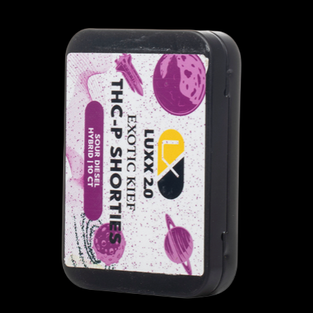 LUXX 2.0 Exotic Kief THC-P Shorties Pre Rolls (10 Count)