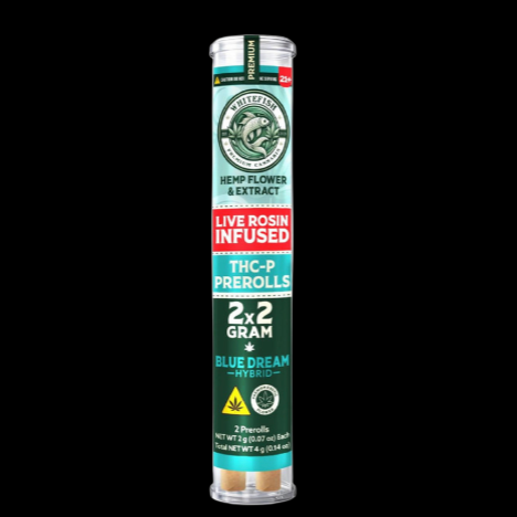 White Fish Live Rosin THC-P 2 Gram Pre-Rolls
