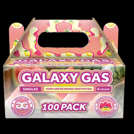 Galaxy Gas Infusion Singles N2O 8g Whip Cream Chargers (100 Pack)