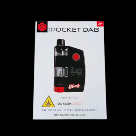 Numb - The Pocket Dab THC-P Live Rosin Disposable 1.5 Grams