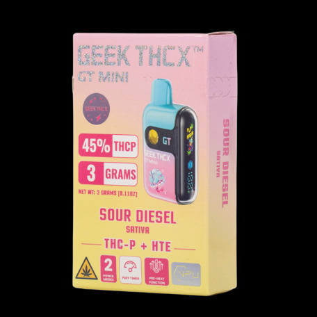 Geek THCX GT Mini Delta THCP + HTE Disposable 3 Grams