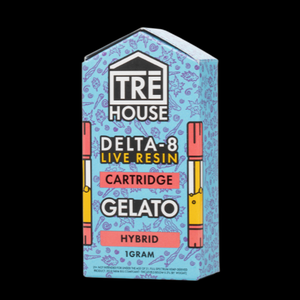 Tre House Delta 8 Live Resin Cartridge 1 Gram