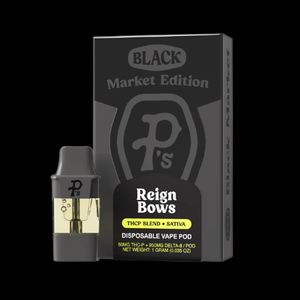 Pushin P's Black Market Edition THC-P Disposable Pod 1 Gram