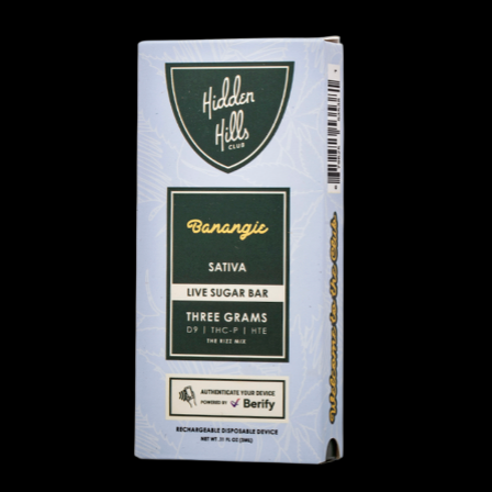 Hidden Hills Live Sugar Bar Disposable 3 grams