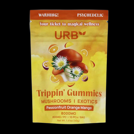 Urb Trippin' Mushroom Gummies 8000mg