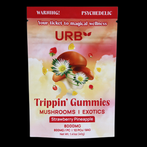Urb Trippin' Mushroom Gummies 8000mg