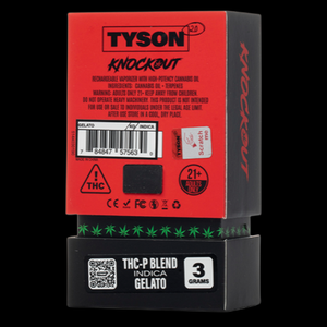 Tyson 2.0 Knockout THCP Blend 3 Gram Disposable