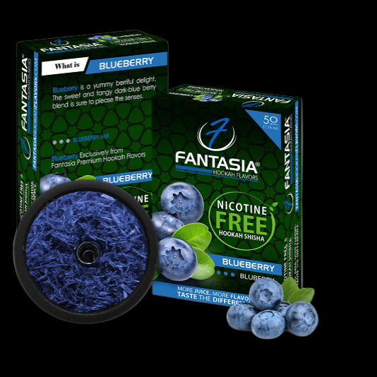 Fantasia Herbal Shisha Tobacco & Nicotine Free Flavor 50g