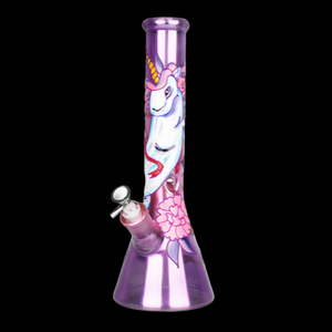 Glow In The Dark 13.5" Unicorn Bong