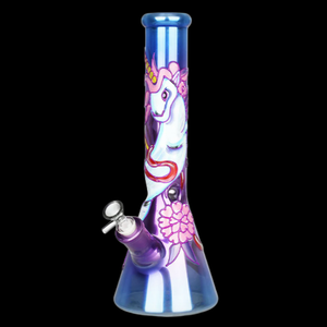 Glow In The Dark 13.5" Unicorn Bong