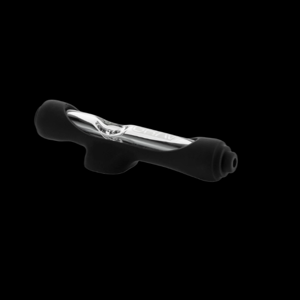 Grav Mini Steamroller With Silicone Skin Hand Pipe