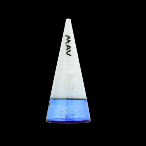 Mav Beacon 7" Triangle Bong w/ Slitted Puck Diffuser