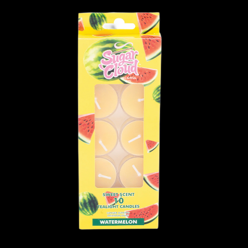 Sugar Cloud 10 pcs Candle Set