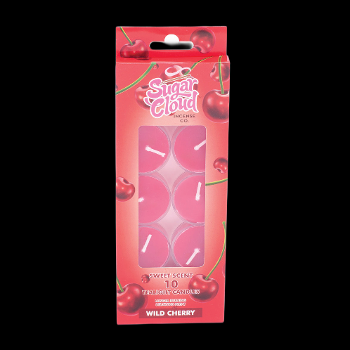 Sugar Cloud 10 pcs Candle Set