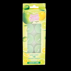 Sugar Cloud 10 pcs Candle Set