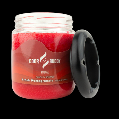 Odor Buddy 12oz Candle with Ashtray Lid