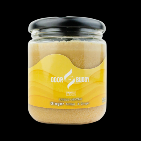 Odor Buddy 12oz Candle with Ashtray Lid