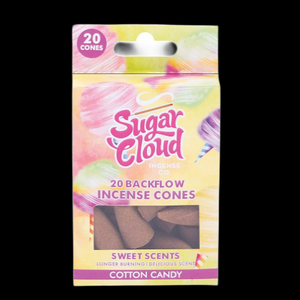 Sugar Cloud Sweet Backflow Incense Cones 20pc