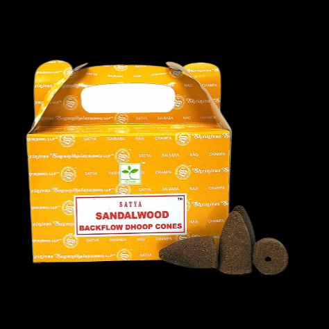 Satya Backflow Dhoop Cones 6 pcs
